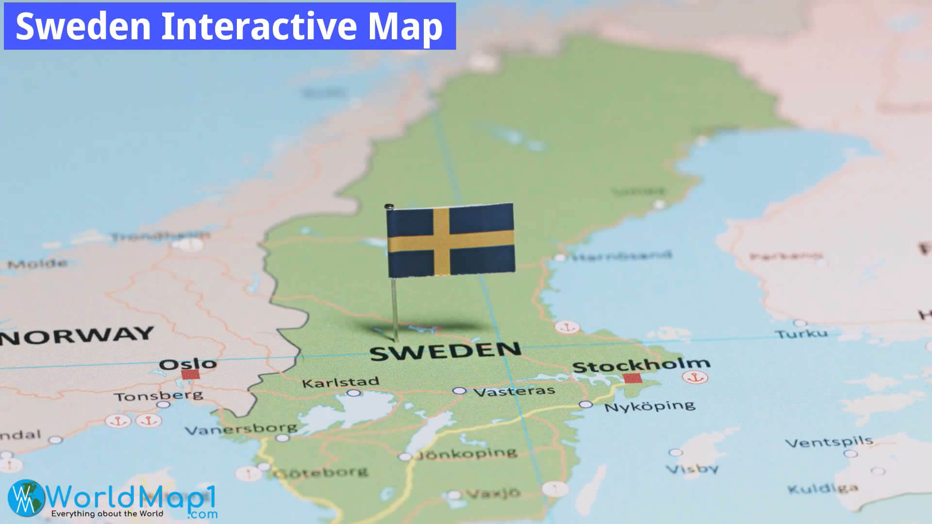 Sweden Interactive Map